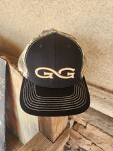 Load image into Gallery viewer, GAMEGUARD MENS CAP- BLACK/CAMO BACK
