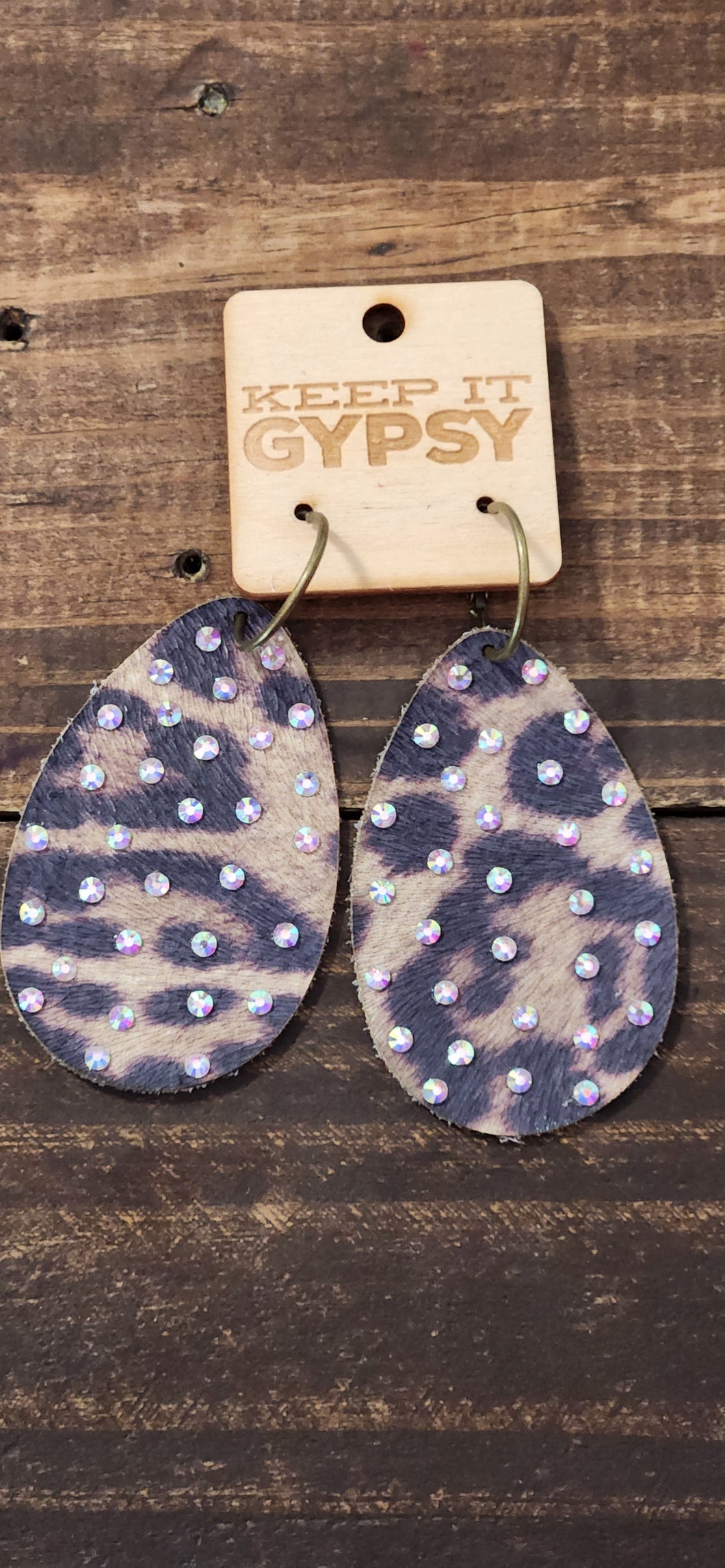 GYPSY LEOPARD EARRINGS