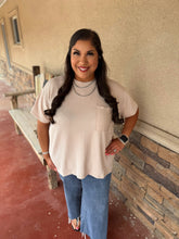 Load image into Gallery viewer, The Pocket Tee (Tan)
