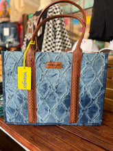 Load image into Gallery viewer, WRANGLER PATCHWORK TOTE
