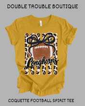Load image into Gallery viewer, COQUETTE FOOTBALL SPIRIT TEE
