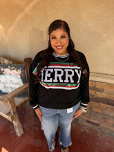 Load image into Gallery viewer, MERRY L/S SEQUIN  TOP
