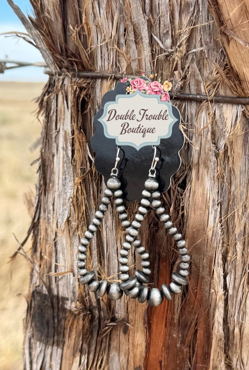 Silver City Earrings -Silver