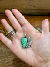 Load image into Gallery viewer, MJ pendant - Verascite &amp; Sterling Silver
