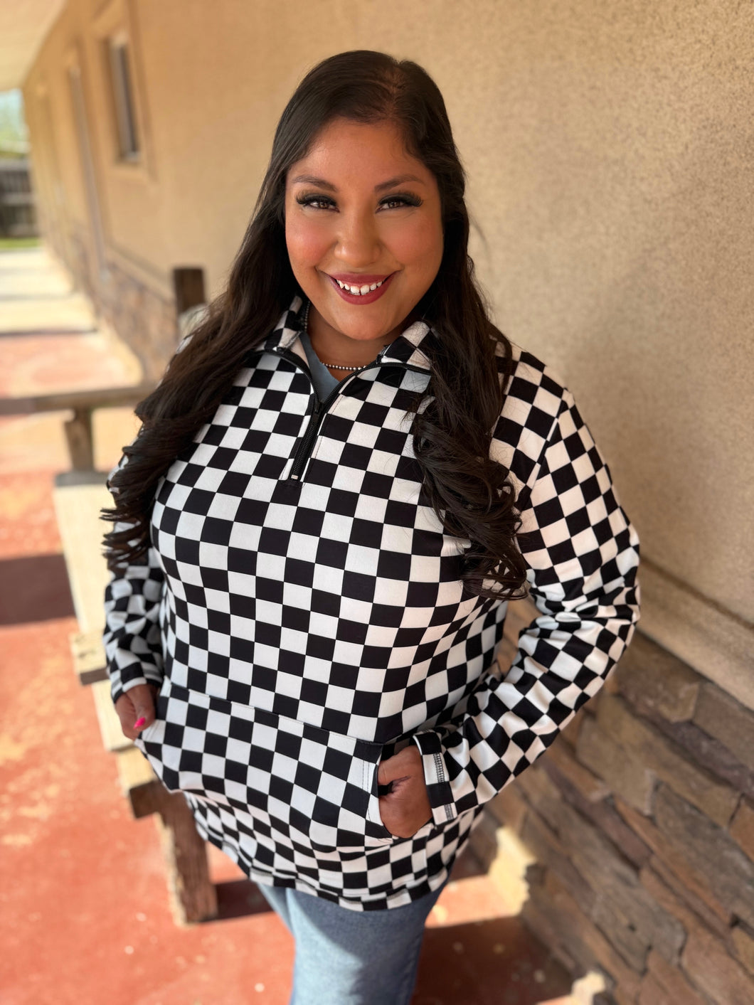 ROUND THE TRACK PULLOVER