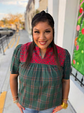 Load image into Gallery viewer, REESE - Green Plaid
