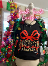 Load image into Gallery viewer, MERRY CHRISTMAS BOW TEE
