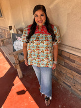 Load image into Gallery viewer, REESE -BUCKING HORSE TOP
