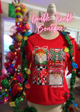 Load image into Gallery viewer, SANTA COLLAGE TEE
