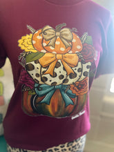 Load image into Gallery viewer, STACKED PUMPKIN TEE
