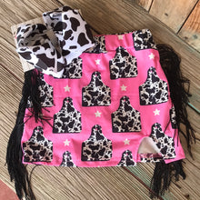 Load image into Gallery viewer, PINK PRINTED COW SKIRT
