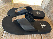 Load image into Gallery viewer, SUMMER BREAK SANDALS - BLK
