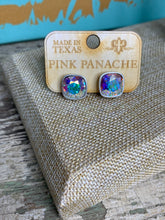 Load image into Gallery viewer, A/B Silver 10MM Crystal Post Studs
