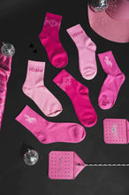 Load image into Gallery viewer, Pink Chromatic Socks
