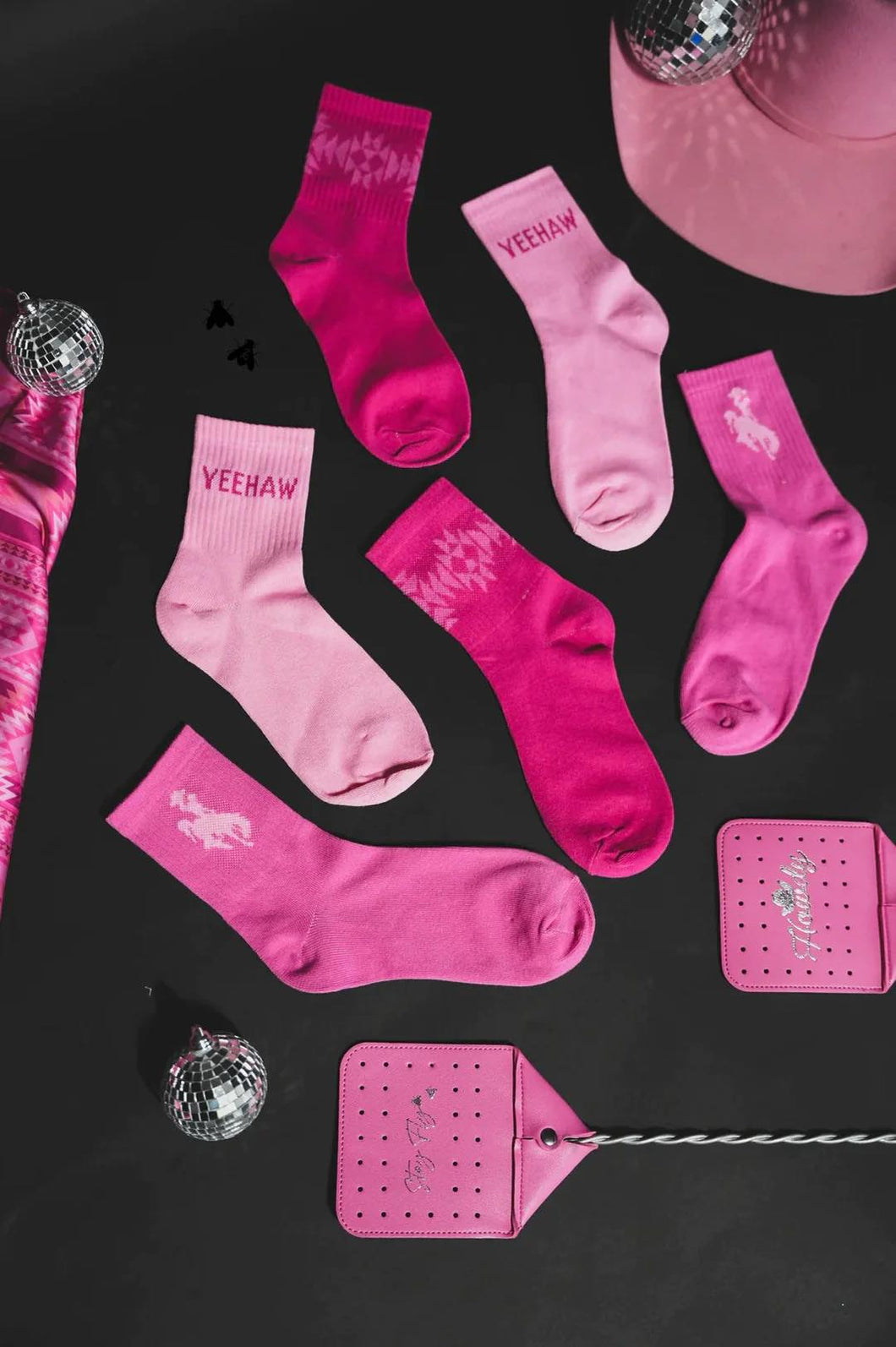 Pink Chromatic Socks
