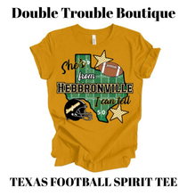 Load image into Gallery viewer, TEXAS FOOTBALL SPIRIT TEE
