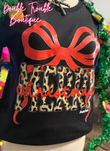 Load image into Gallery viewer, MERRY CHRISTMAS BOW TEE

