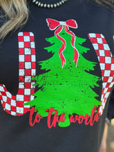 Load image into Gallery viewer, JOY TO THE WORLD GRAPHIC TEE
