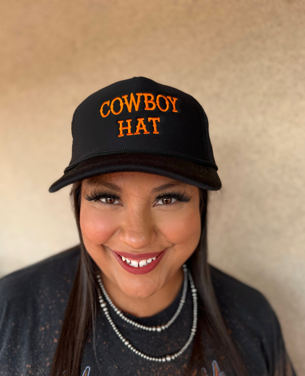 COWBOY HAT- BLACK CAP