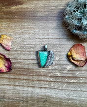 Load image into Gallery viewer, MJ pendant - Verascite &amp; Sterling Silver
