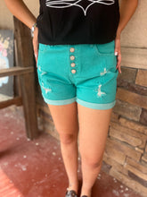 Load image into Gallery viewer, Tennessee Walking Shorts- TURQ
