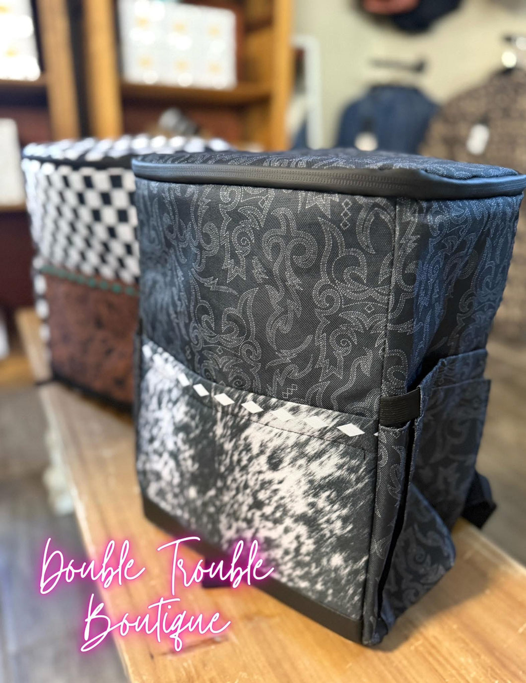 MEET ME AT THE LAKE BACKPACK COOLER