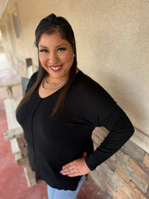 Load image into Gallery viewer, Butter Sweater -Classic Black
