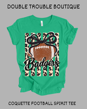 Load image into Gallery viewer, COQUETTE FOOTBALL SPIRIT TEE
