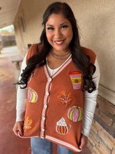 Load image into Gallery viewer, Pumpkin Spice Vest
