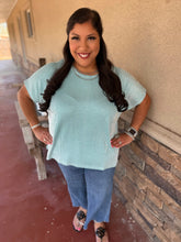 Load image into Gallery viewer, Leah Top -Turq
