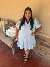 Load image into Gallery viewer, Blue Bonita Dress
