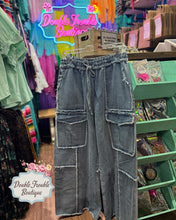 Load image into Gallery viewer, Adri Wide Leg Jogger Denim
