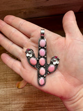 Load image into Gallery viewer, pink Conch Cactus Pendant
