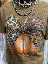 Load image into Gallery viewer, RHINESTONE PUMPKIN TEE

