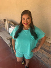 Load image into Gallery viewer, Leena Teal Set
