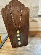 Load image into Gallery viewer, 4 Stones Palomino turquoise necklace lariat
