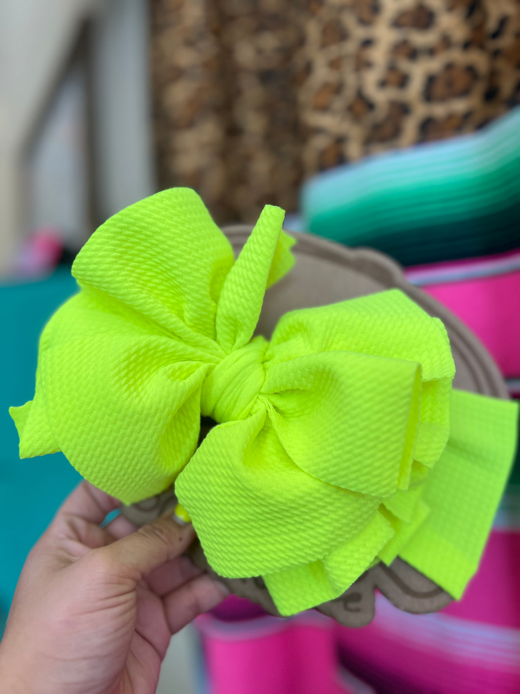 NEON GREEN HEADWRAP