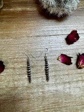 Load image into Gallery viewer, All Sterling Silver Saucer Pearls earrings dangle simple
