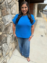 Load image into Gallery viewer, LIBERTY LANE TOP -BLUE
