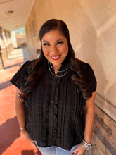 Load image into Gallery viewer, LILLY TOP -Black
