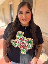 Load image into Gallery viewer, CALLIE&#39;S MERRY XMAS TEXAS TEE
