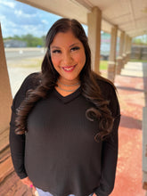 Load image into Gallery viewer, Rustic Ranch Top -Black
