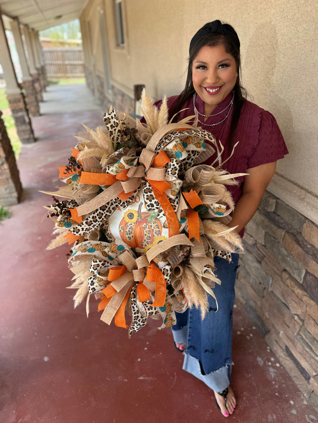 Hello Fall Super Lux Wreath