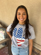 Load image into Gallery viewer, USA FLAG CACTUS TEE
