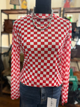 Load image into Gallery viewer, Holiday Checkered Mesh
