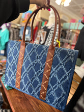 Load image into Gallery viewer, WRANGLER PATCHWORK TOTE
