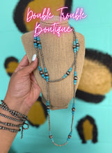 Load image into Gallery viewer, THE TURQUOISE TRAILBLAZER NECKLACE
