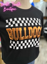 Load image into Gallery viewer, MASCOT CHECKER METALLIC PUFF SPIRIT TEE
