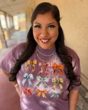 Load image into Gallery viewer, THANKFUL BOWS BLEACHED TEE
