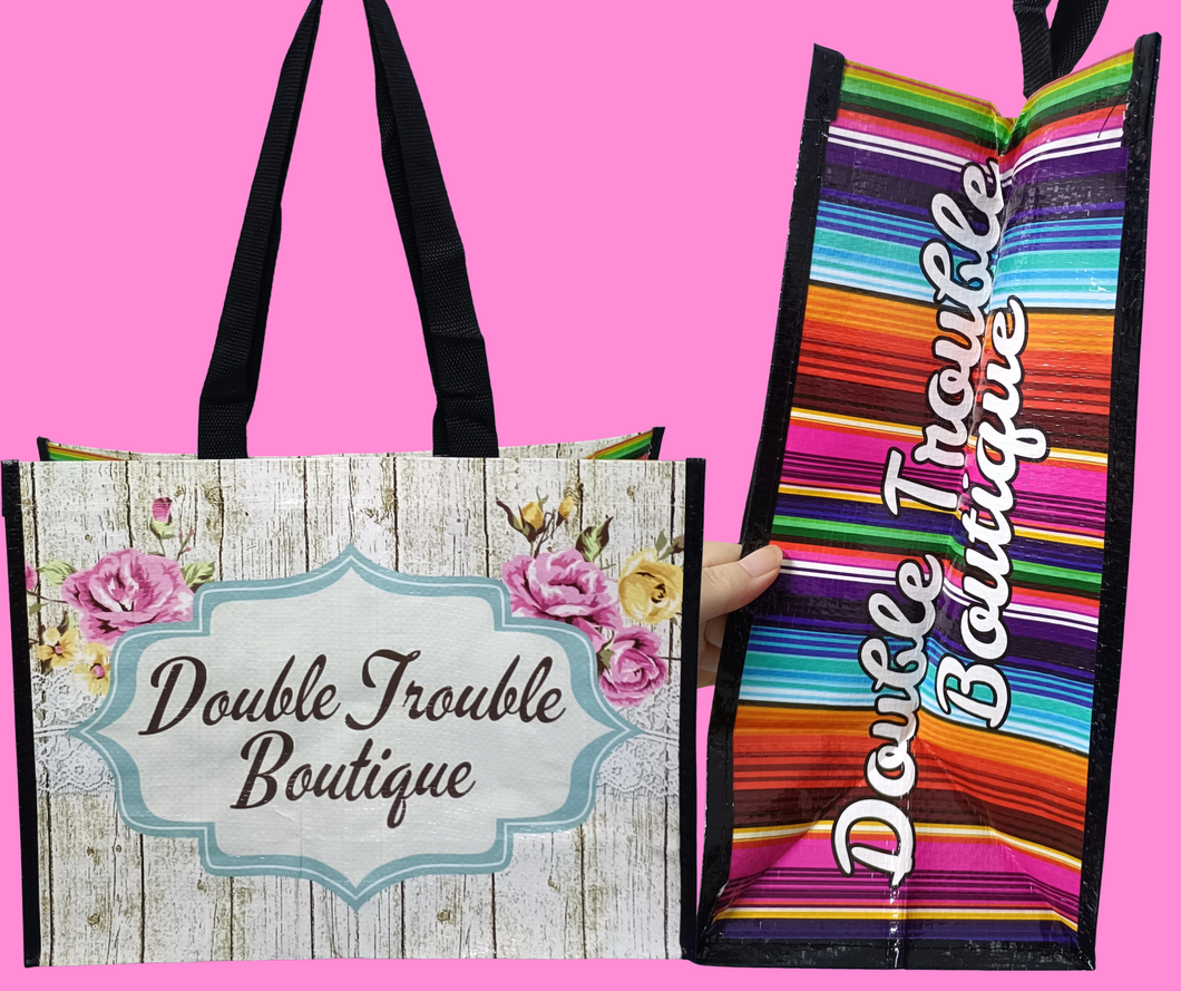 Double Trouble Boutique Reusable Tote Pre-Order Ships by 10/15